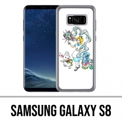 Carcasa Samsung Galaxy S8 - Alicia en el País de las Maravillas Pokémon