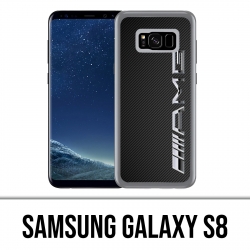 Coque Samsung Galaxy S8 - Amg Carbone Logo