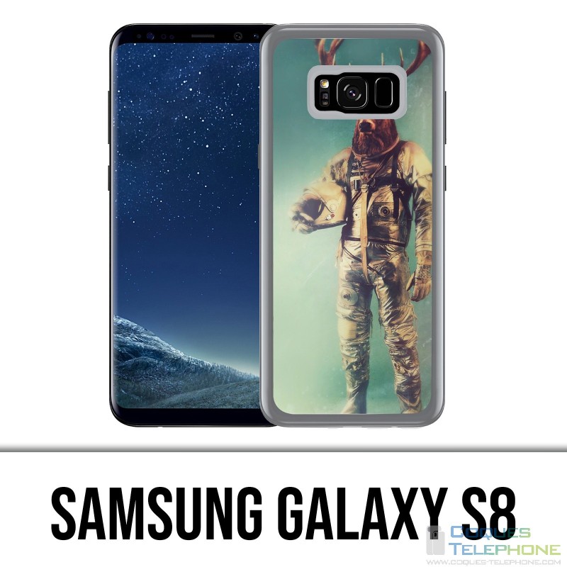 Samsung Galaxy S8 Hülle - Animal Astronaut Deer