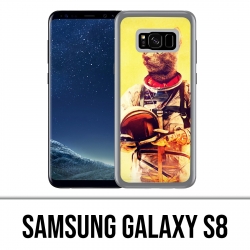 Samsung Galaxy S8 Hülle - Tierastronauten Katze