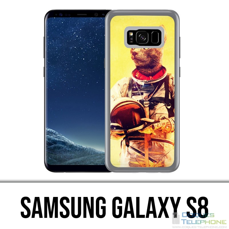 Coque Samsung Galaxy S8 - Animal Astronaute Chat