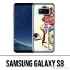 Custodia Samsung Galaxy S8 - Dinosauro animale astronauta