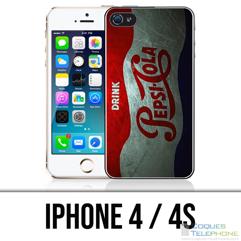 Funda iPhone 4 / 4S - Vintage Pepsi