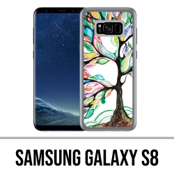 Custodia Samsung Galaxy S8 - Albero multicolore
