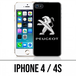 Custodia per iPhone 4 / 4S - Logo Peugeot
