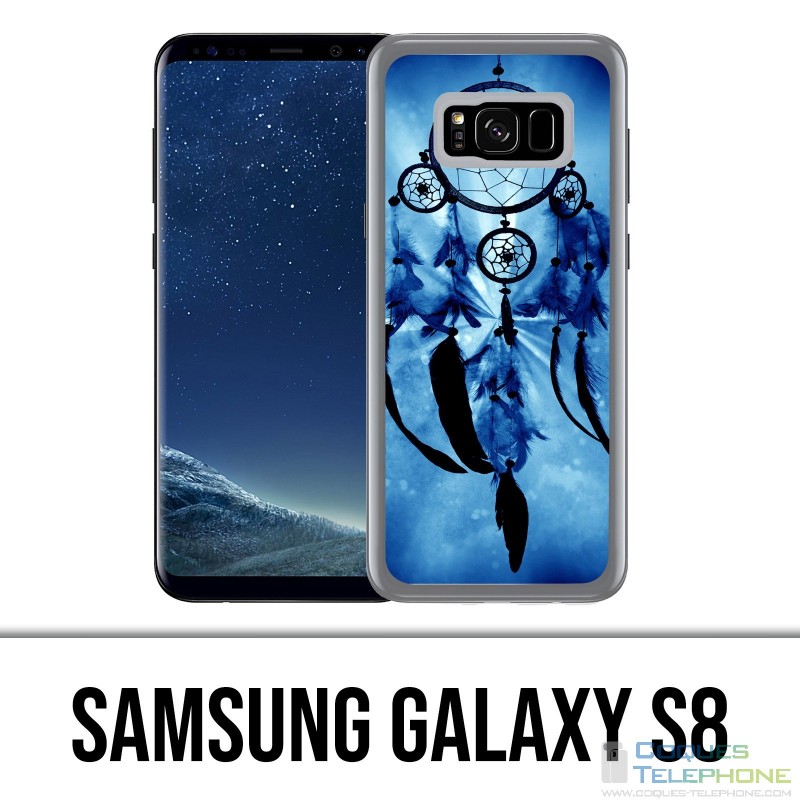 Samsung Galaxy S8 Case - Blue Dream Catcher