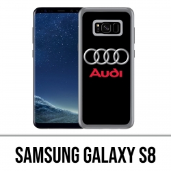 Custodia Samsung Galaxy S8 - Audi Logo in metallo