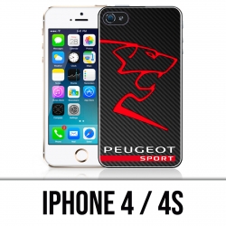 IPhone 4 / 4S case - Peugeot Sport Logo