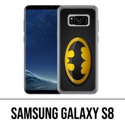Custodia Samsung Galaxy S8 - Batman Logo Classic Giallo Nero