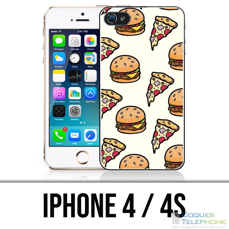 Funda iPhone 4 / 4S - Pizza Burger