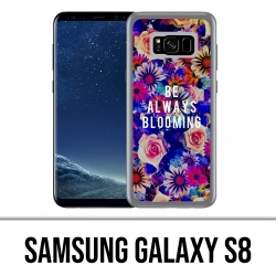 Samsung Galaxy S8 Hülle - immer blühen