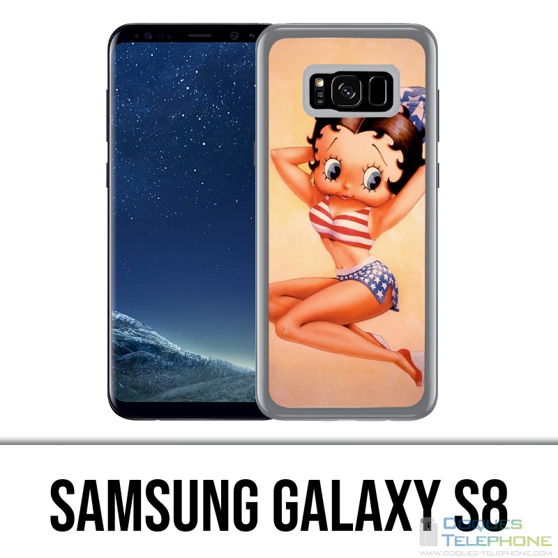 Carcasa Samsung Galaxy S8 - Vintage Betty Boop