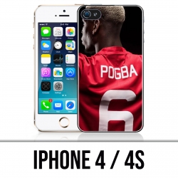 Coque iPhone 4 / 4S - Pogba Manchester