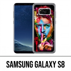 Samsung Galaxy S8 case - Bowie Multicolour