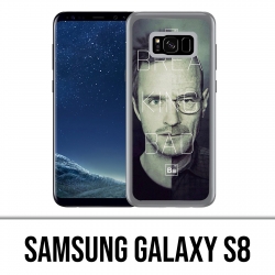 Coque Samsung Galaxy S8 - Breaking Bad Visages