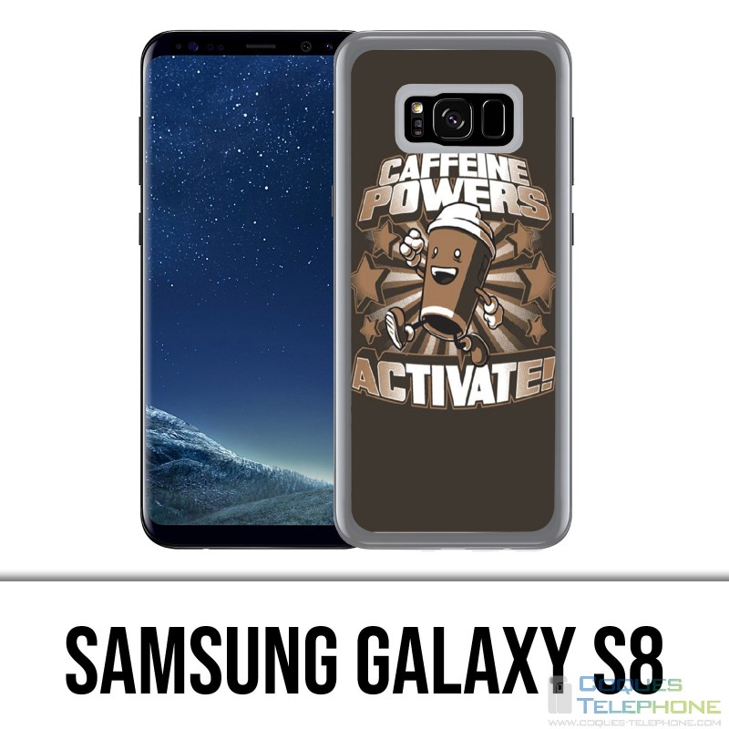 Samsung Galaxy S8 case - Cafeine Power