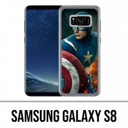 Carcasa Samsung Galaxy S8 - Captain America Comics Avengers