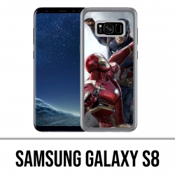 Carcasa Samsung Galaxy S8 - Capitán América Iron Man Avengers Vs