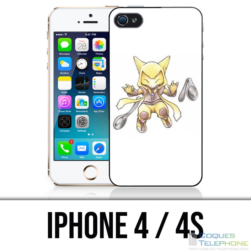 Funda iPhone 4 / 4S - Abra Baby Pokemon