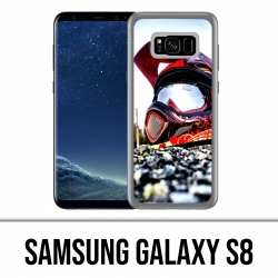 Samsung Galaxy S8 case - Moto Cross Helmet