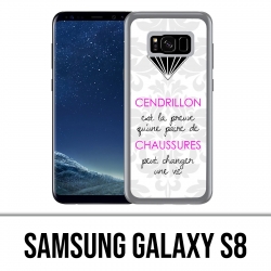 Samsung Galaxy S8 Case - Cinderella Quote