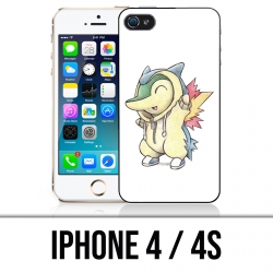 Coque iPhone 4 / 4S - Pokémon bébé héricendre