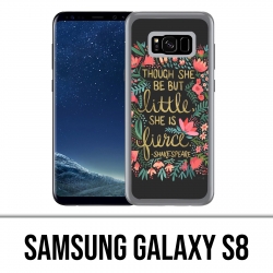 Carcasa Samsung Galaxy S8 - Cita de Shakespeare