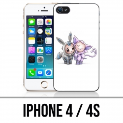 Coque iPhone 4 / 4S - Pokémon bébé Mentali Noctali