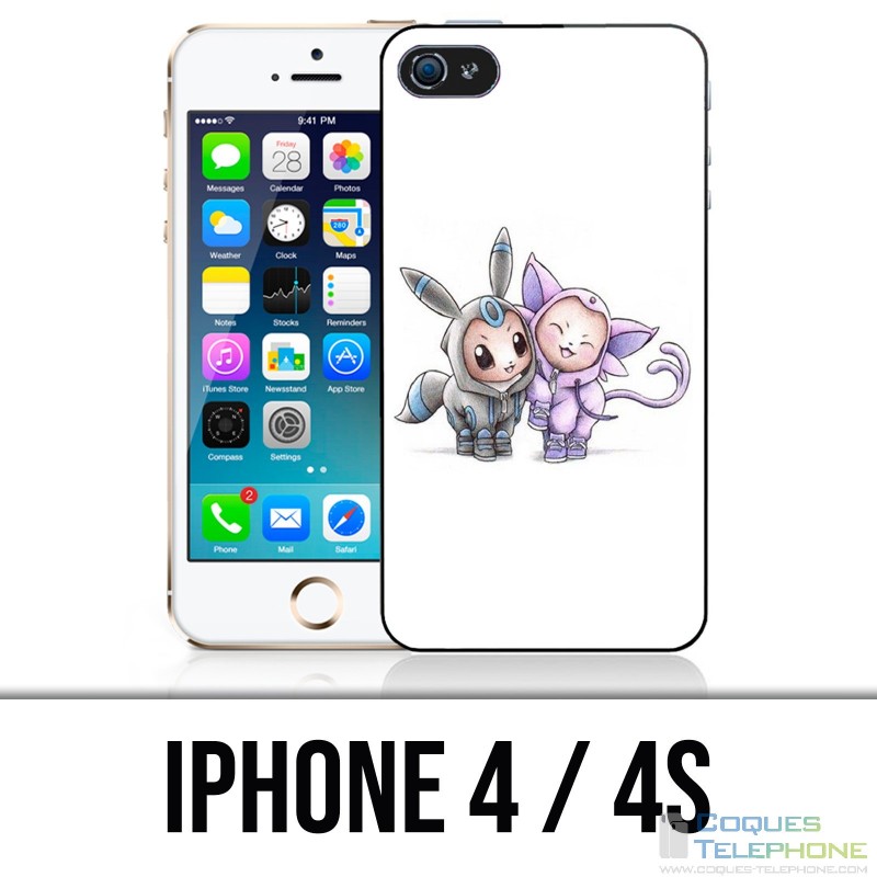 Funda iPhone 4 / 4S - Mentali baby Pokémon Noctali