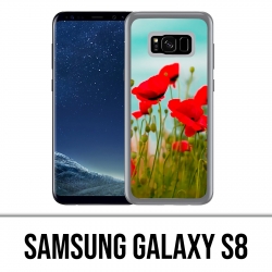 Custodia Samsung Galaxy S8 - Poppies 2
