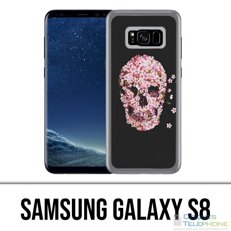 Carcasa Samsung Galaxy S8 - Flores de grúa