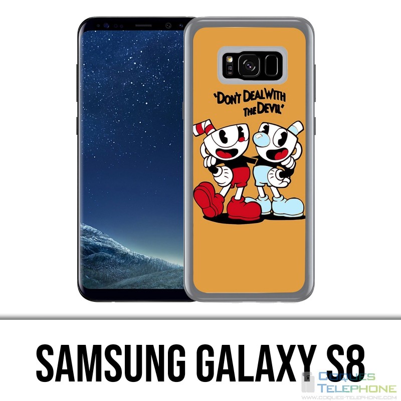 Custodia Samsung Galaxy S8 - Cuphead