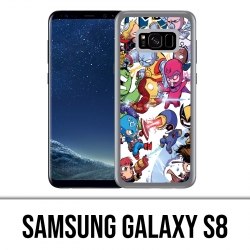 Carcasa Samsung Galaxy S8 - Cute Marvel Heroes