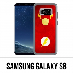 Coque Samsung Galaxy S8 - Dc Comics Flash Art Design