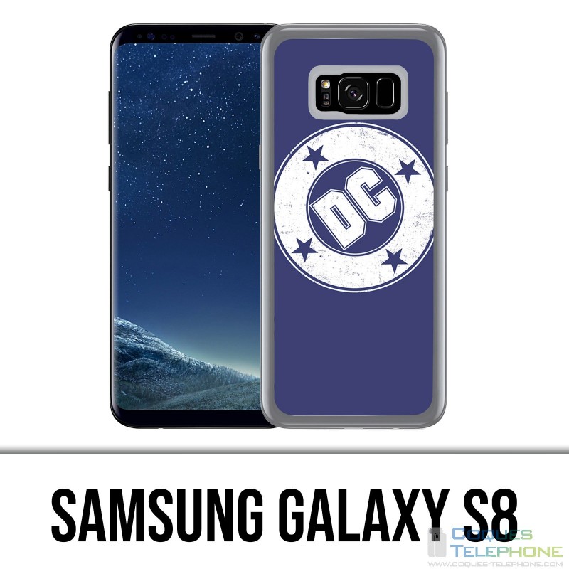Carcasa Samsung Galaxy S8 - Dc Comics Vintage Logo