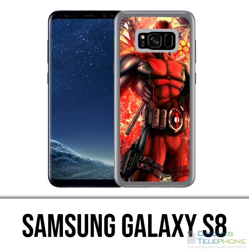 Samsung Galaxy S8 Case - Deadpool Comic