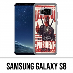 Samsung Galaxy S8 Hülle - Deadpool Präsident