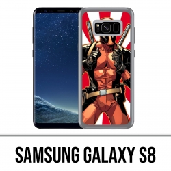 Samsung Galaxy S8 Hülle - Deadpool Redsun