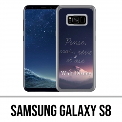 Carcasa Samsung Galaxy S8 - Cita de Disney Think Think Reve