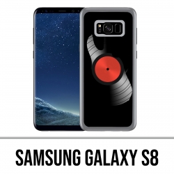 Samsung Galaxy S8 Hülle - Schallplatte