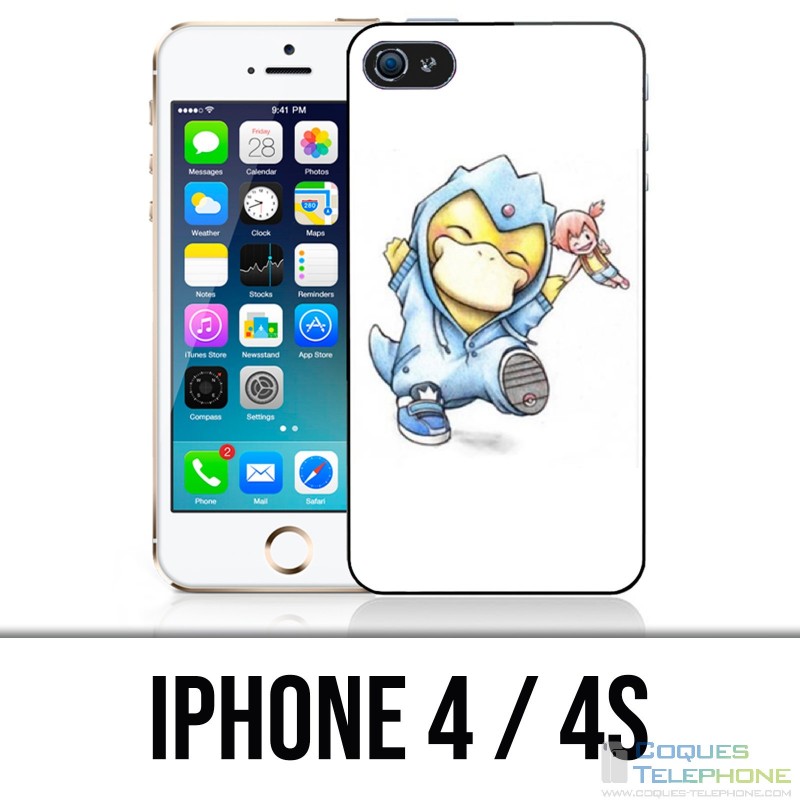 Funda iPhone 4 / 4S - Pokémon Bebé Psykokwac