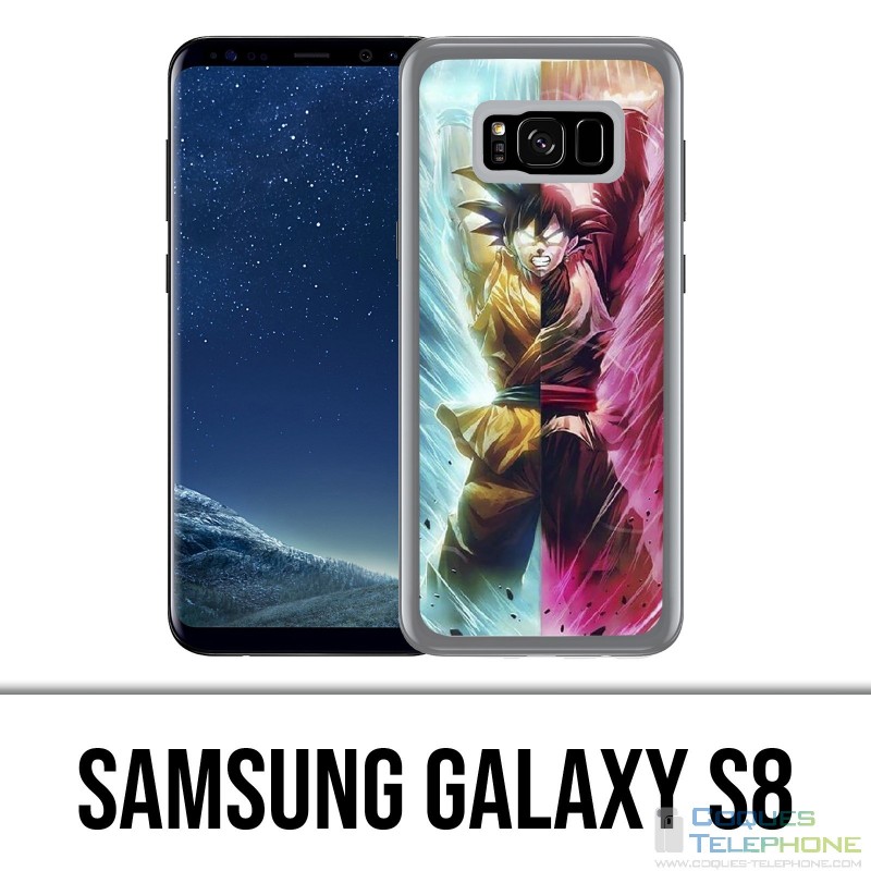 Samsung Galaxy S8 Case - Dragon Ball Black Cartoon Goku