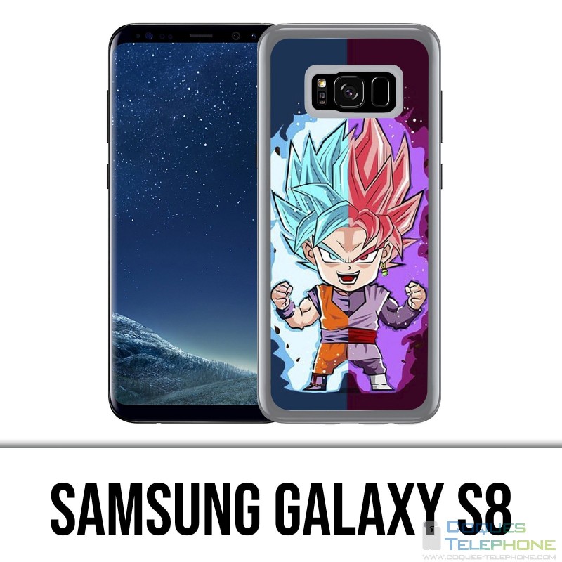 Samsung Galaxy S8 Case - Dragon Ball Black Goku