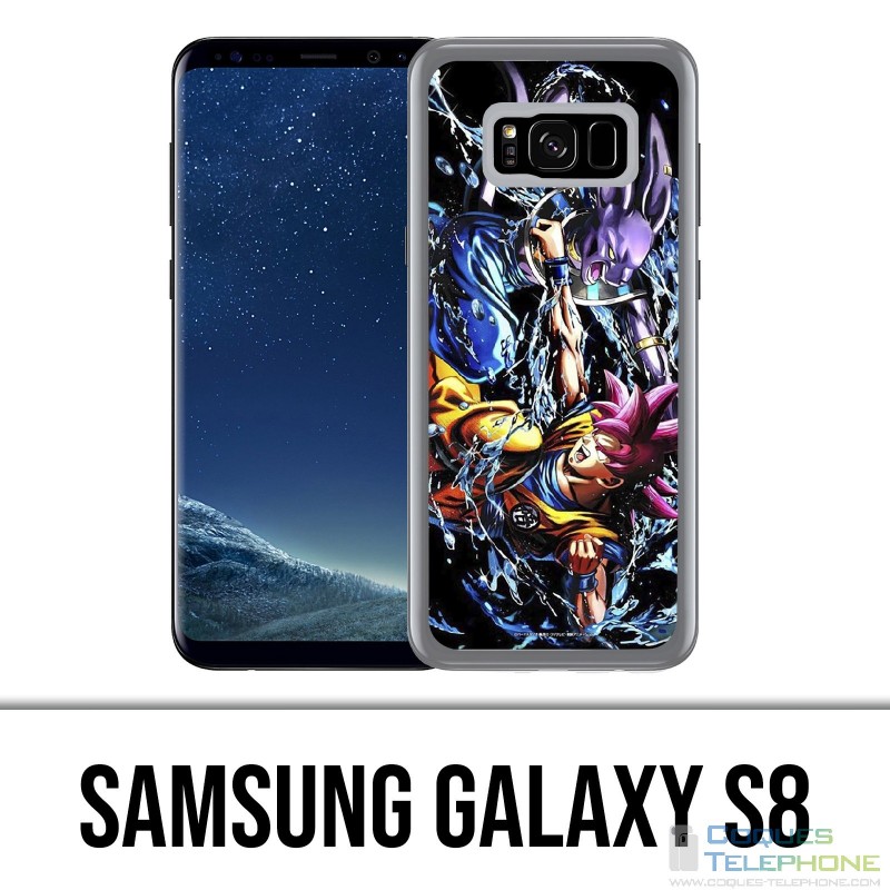 Carcasa Samsung Galaxy S8 - Dragon Ball Goku Vs Beerus