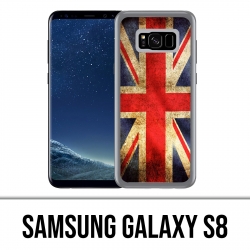 Carcasa Samsung Galaxy S8 - Bandera del Reino Unido Vintage