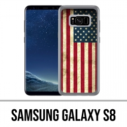 Coque Samsung Galaxy S8 - Drapeau Usa