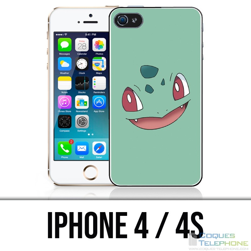 Custodia per iPhone 4 / 4S: Pokémon Bulbizarre