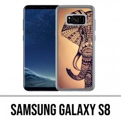Carcasa Samsung Galaxy S8 - Elefante Azteca Vintage