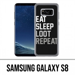 Custodia Samsung Galaxy S8 - Eat Sleep Loot Repeat