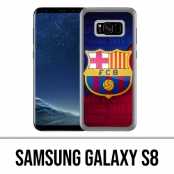 Funda Samsung Galaxy S8 - Football Fc Barcelona Logo
